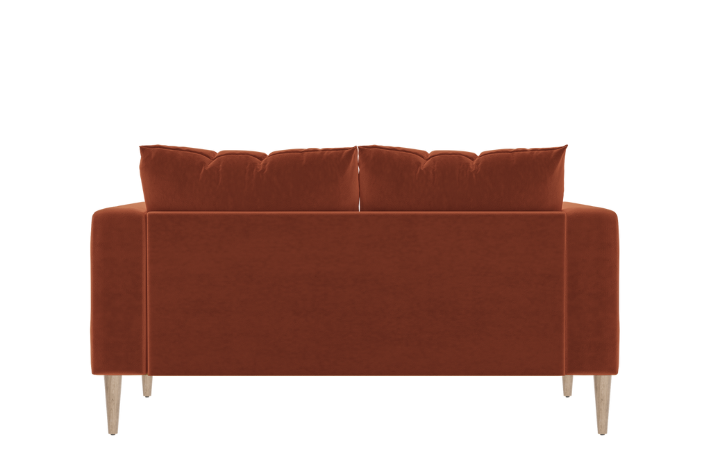 The Essential Loveseat Sectional in Recycled Velvet