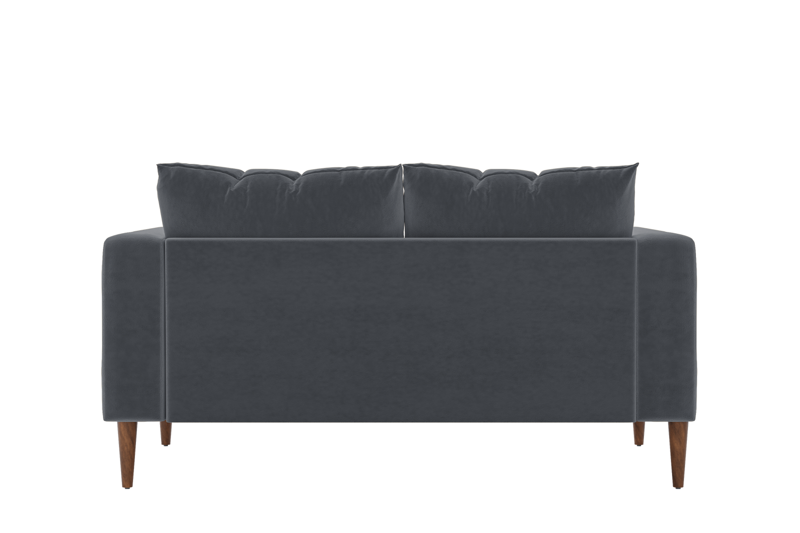 The Essential Loveseat Sectional in Recycled Velvet