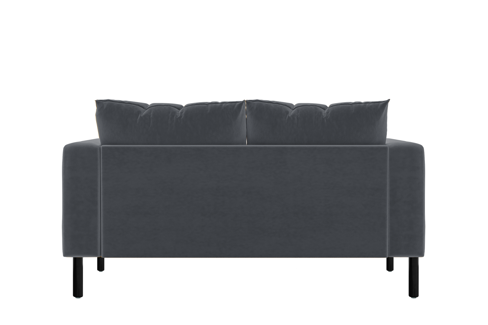The Essential Loveseat Sectional in Recycled Velvet