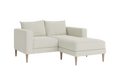 The Essential Loveseat Sectional in Upcycled Poly