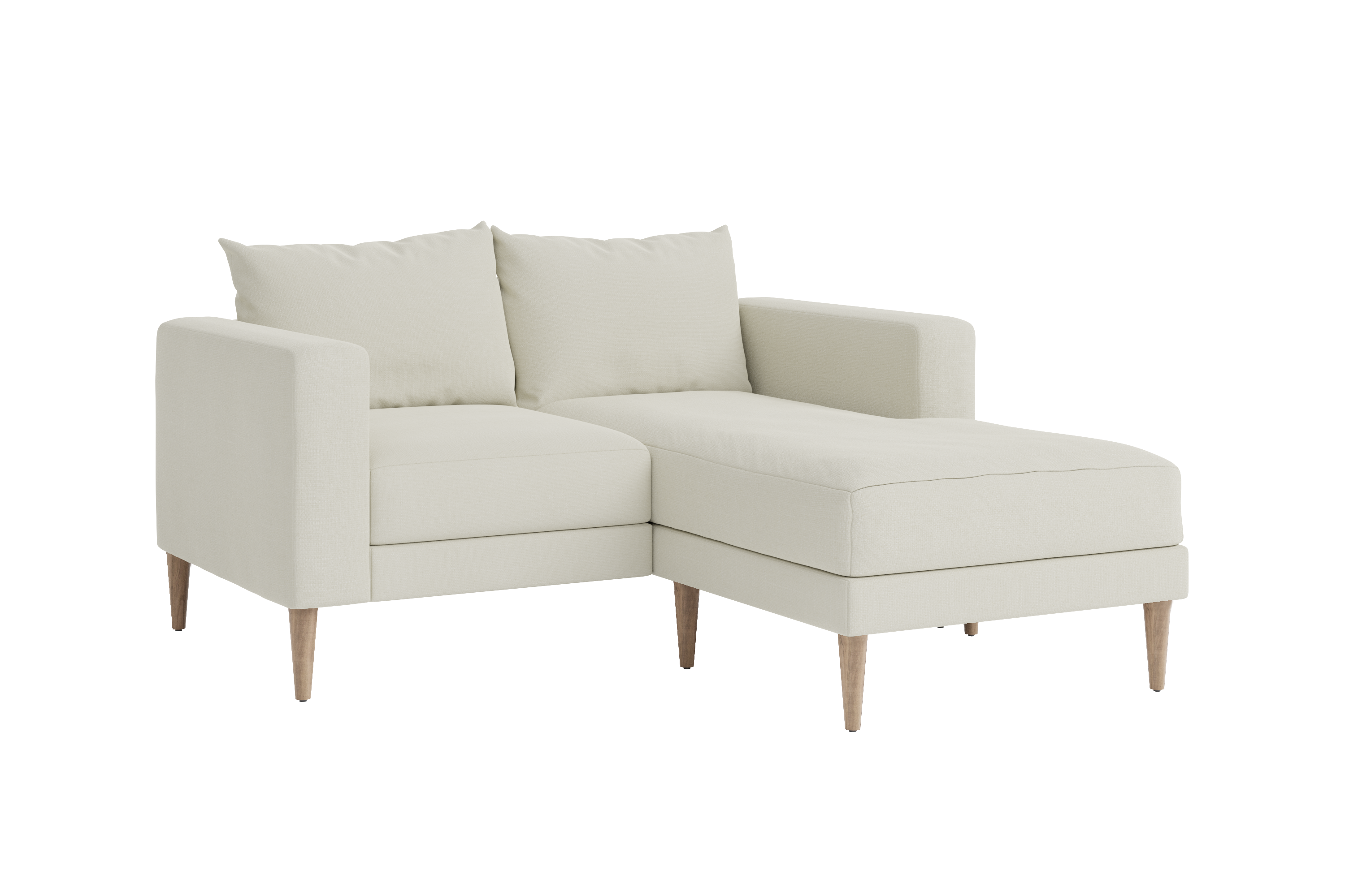 The Essential Loveseat Sectional in Upcycled Poly