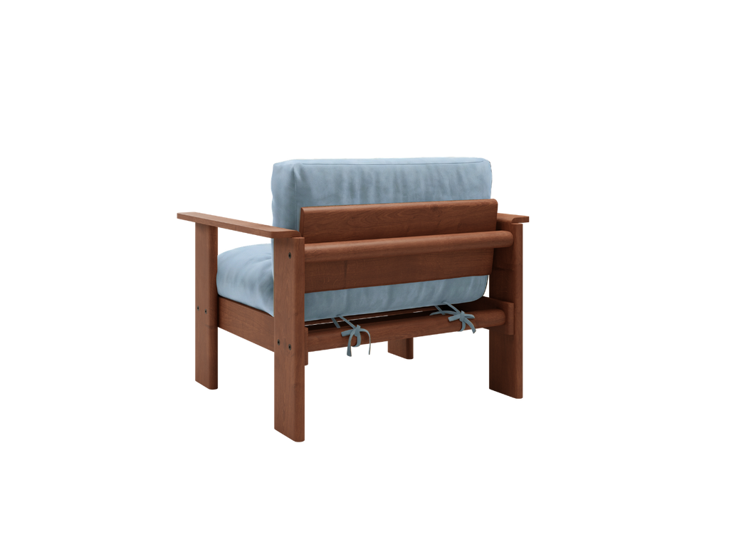 The Bacana Armchair in Recycled Velvet