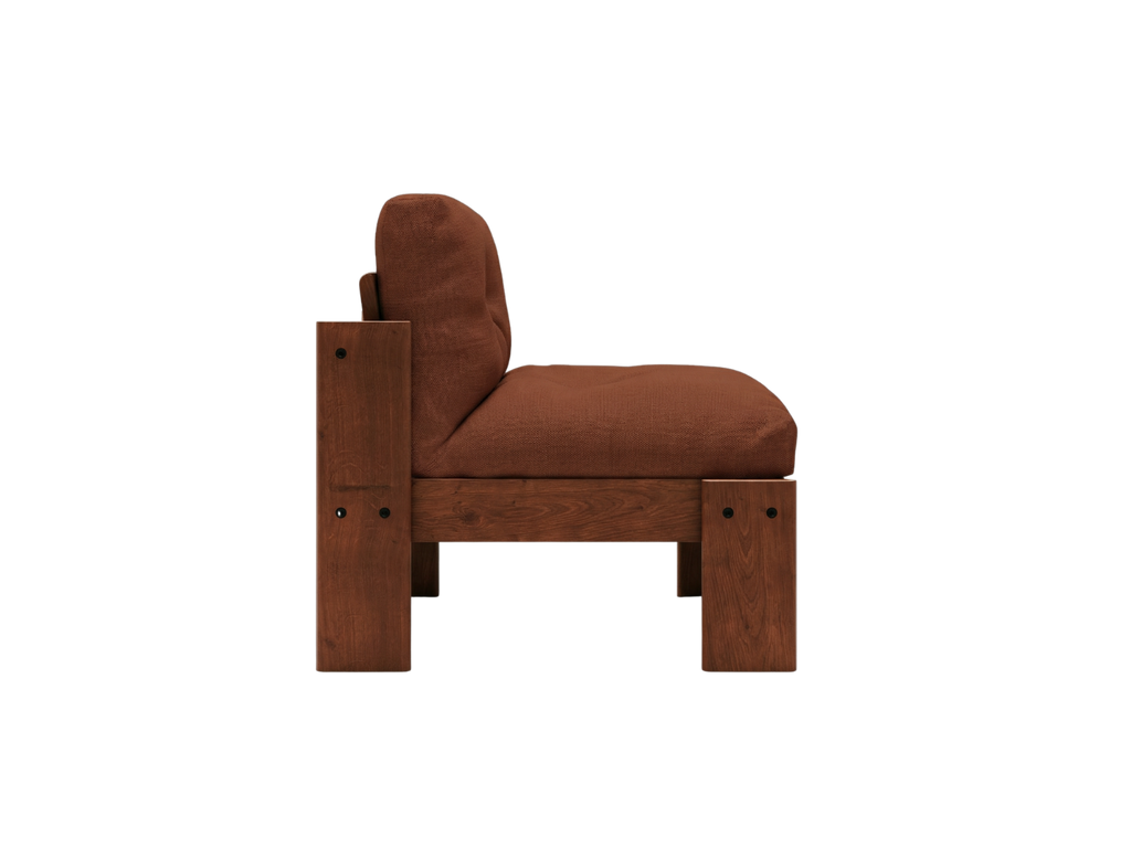 The Bacana Lounge Chair in Hemp