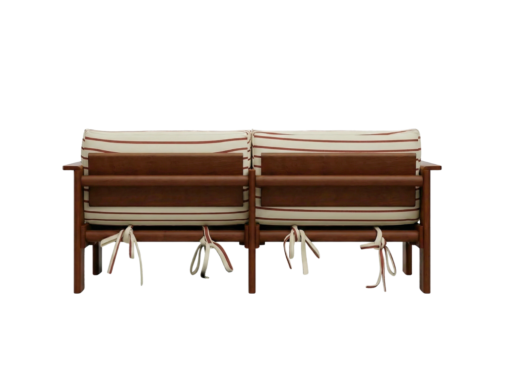 The Bacana Loveseat in Hemp