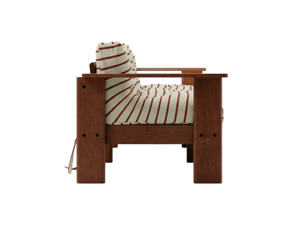 The Bacana Loveseat in Hemp