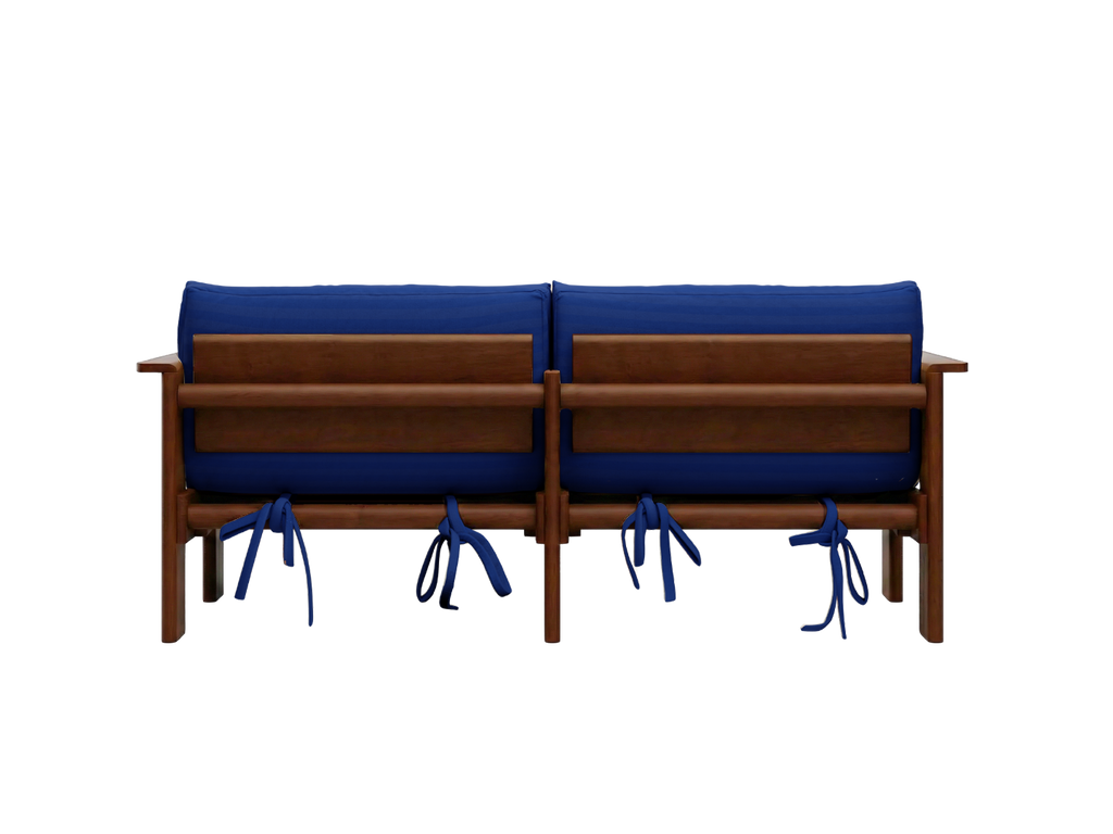 The Bacana Loveseat in Hemp
