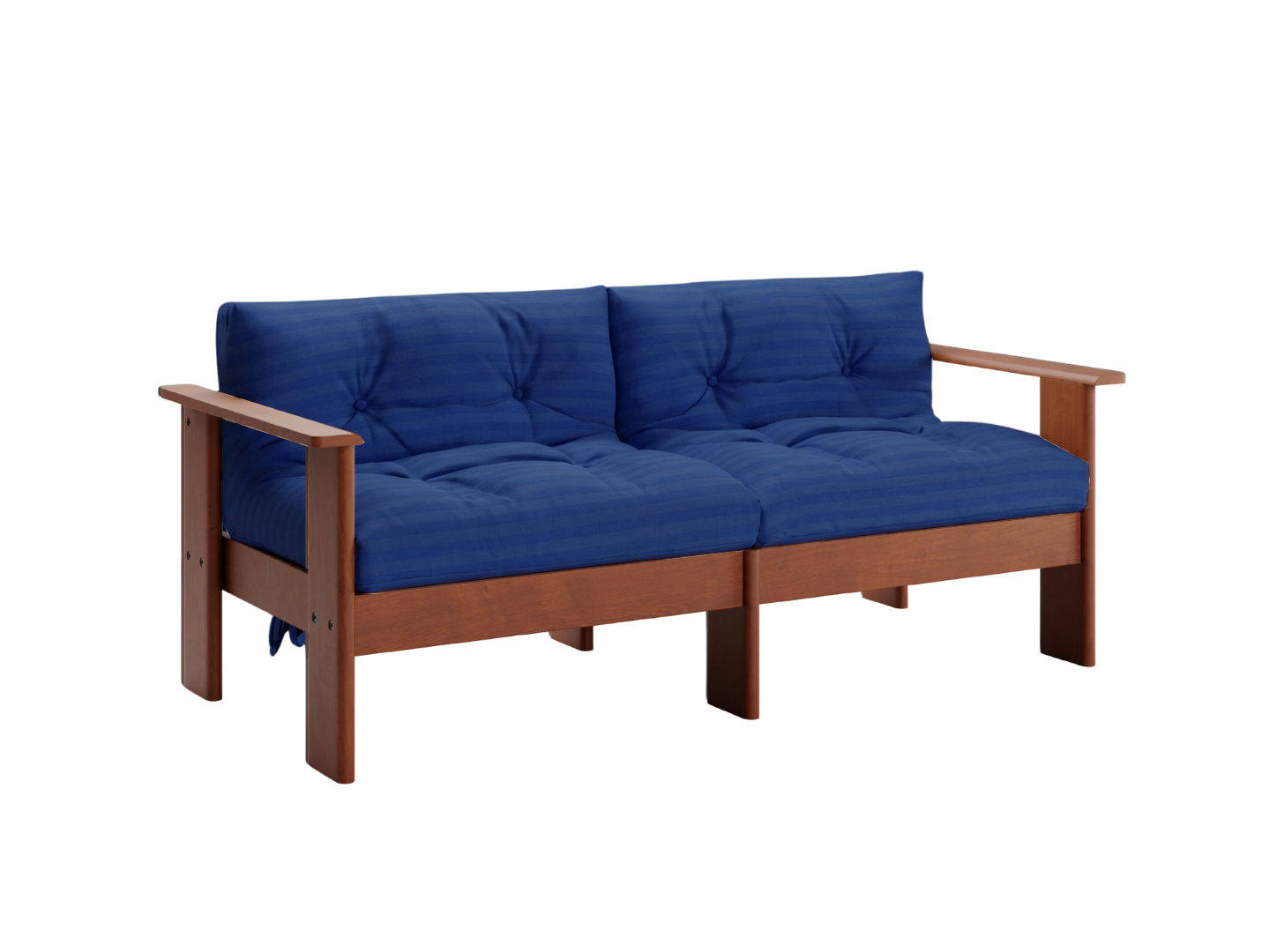 The Bacana Loveseat in Hemp