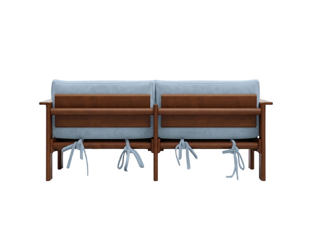 The Bacana Loveseat in Recycled Velvet