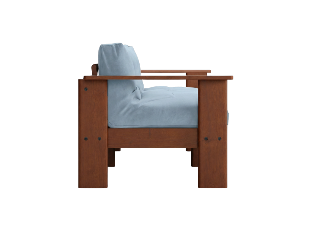 The Bacana Loveseat in Recycled Velvet