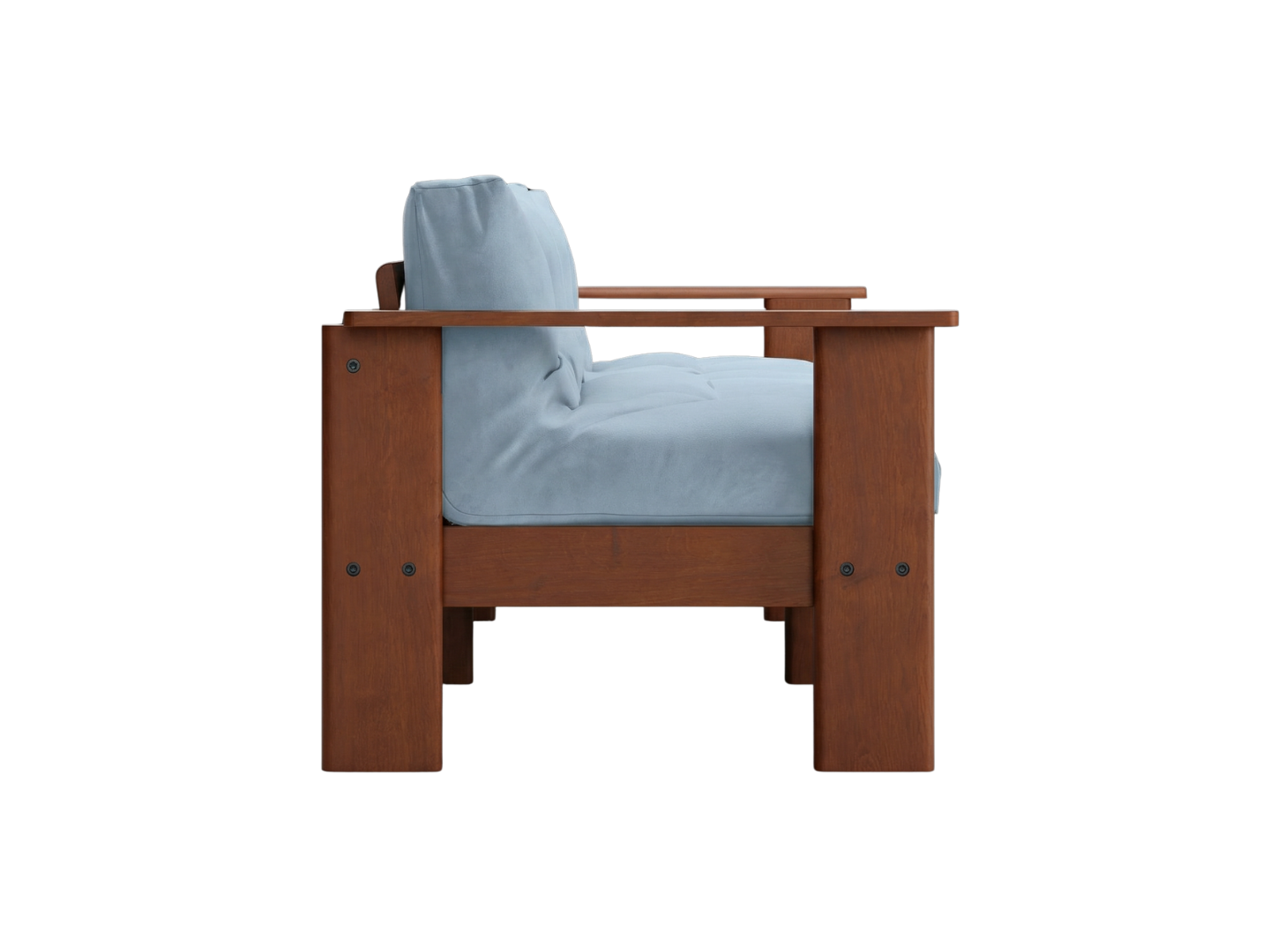 The Bacana Loveseat in Recycled Velvet