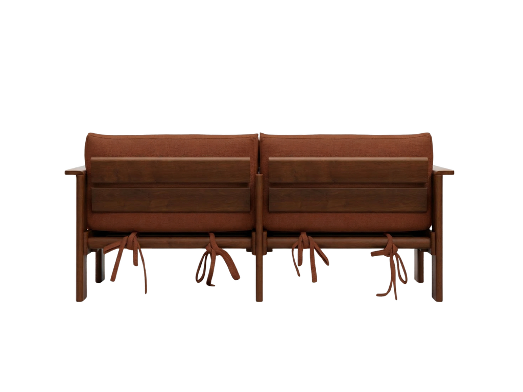 The Bacana Loveseat in Hemp