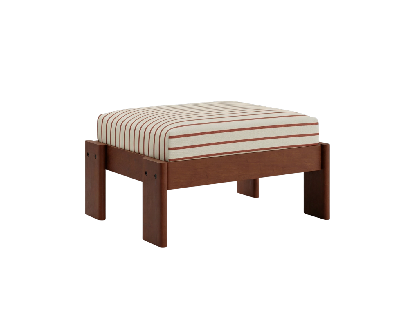 The Bacana Ottoman in Hemp