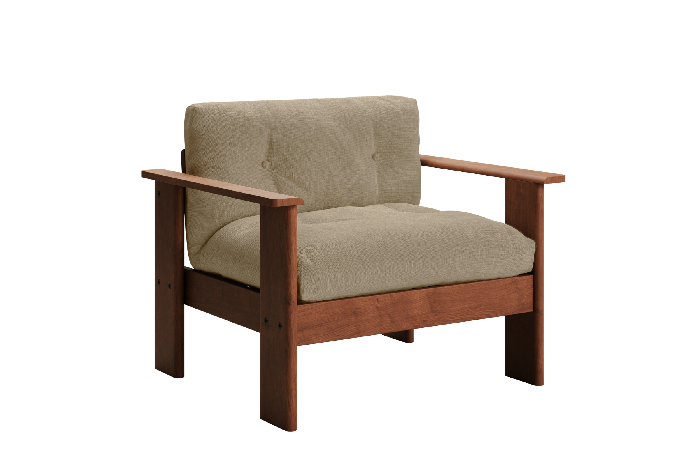 The Bacana Armchair in Upcycled Poly