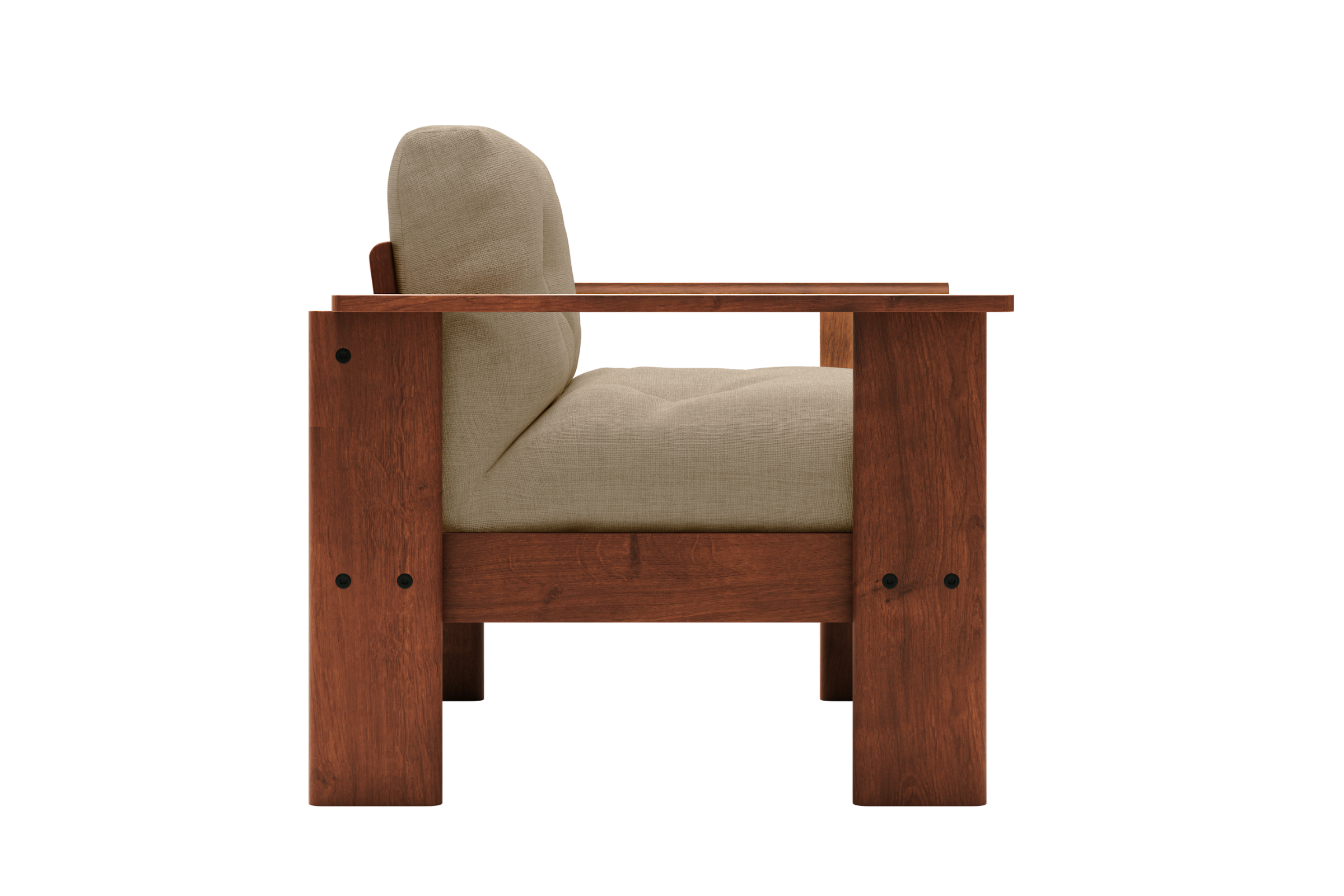 The Bacana Armchair in Upcycled Poly
