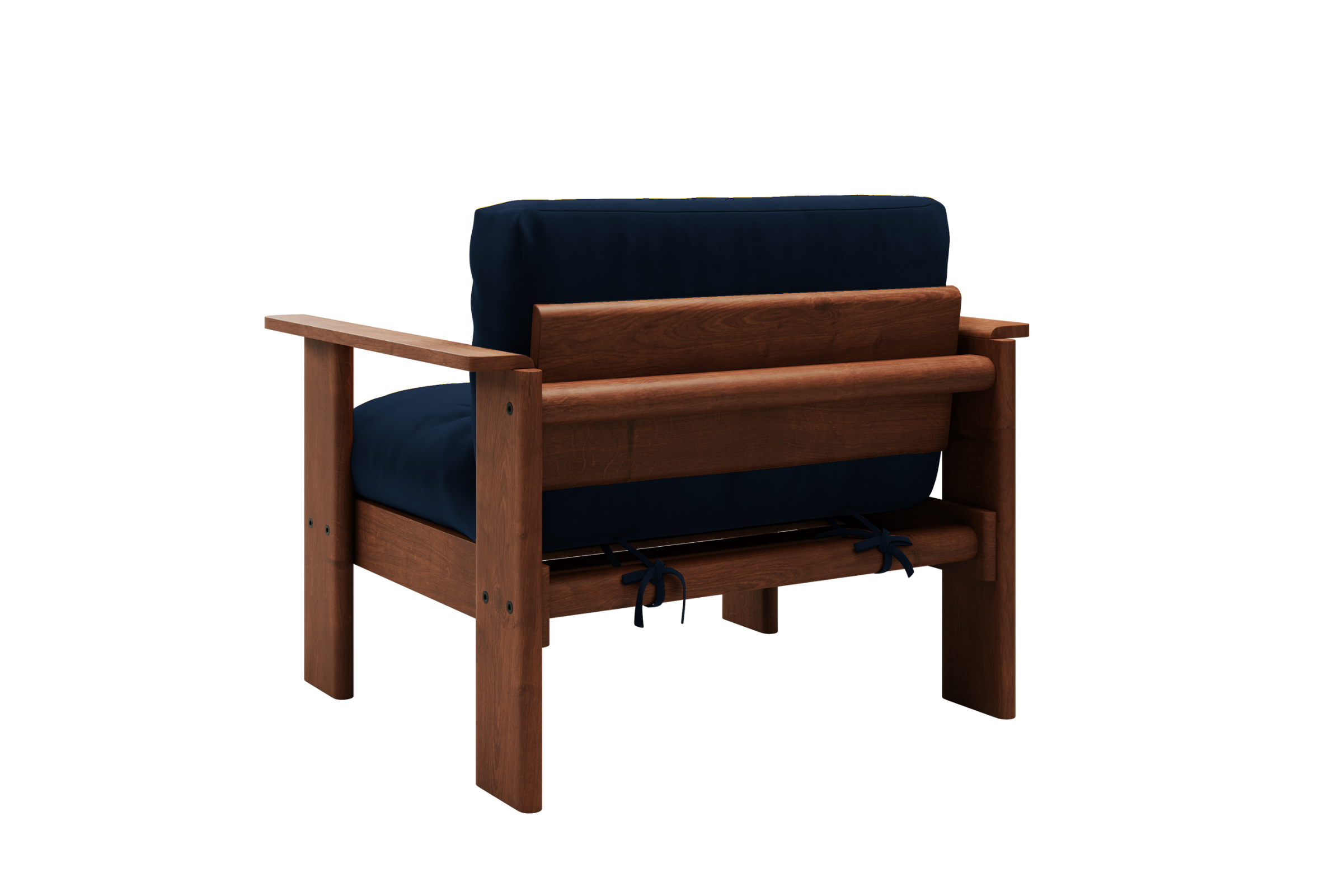 The Bacana Armchair in Recycled Velvet