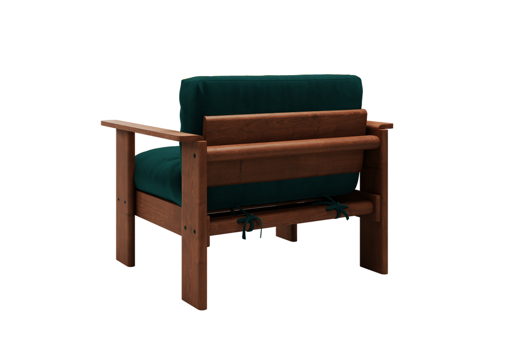The Bacana Armchair in Recycled Velvet