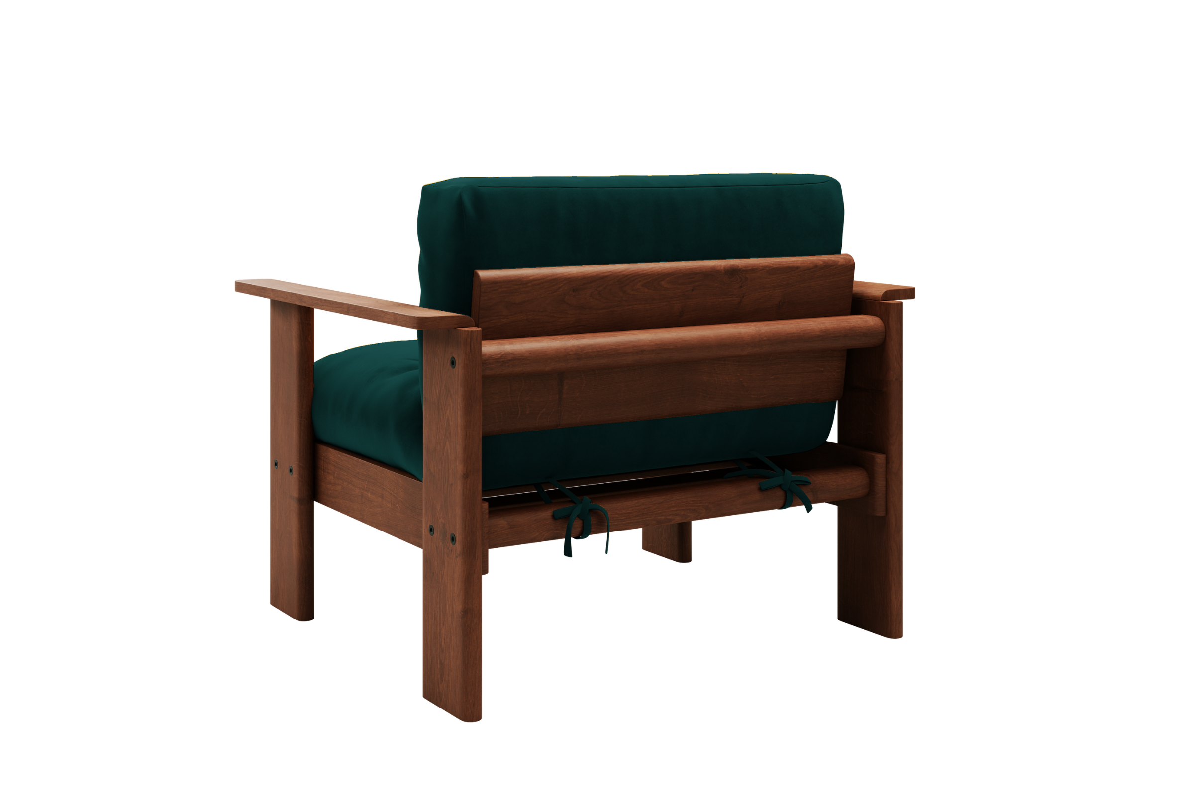 The Bacana Armchair in Recycled Velvet