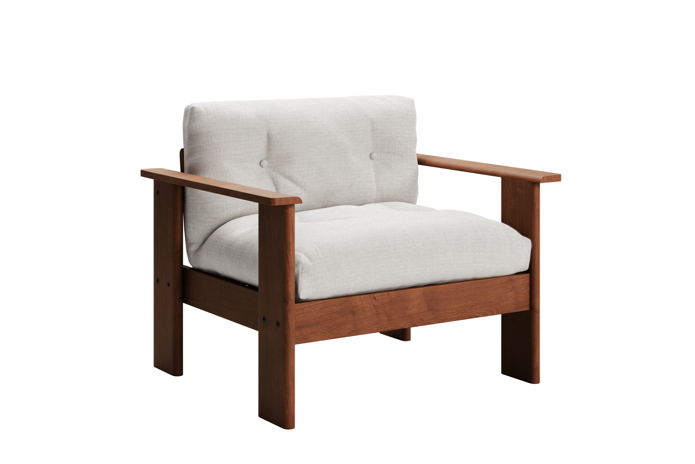 The Bacana Armchair in Hemp
