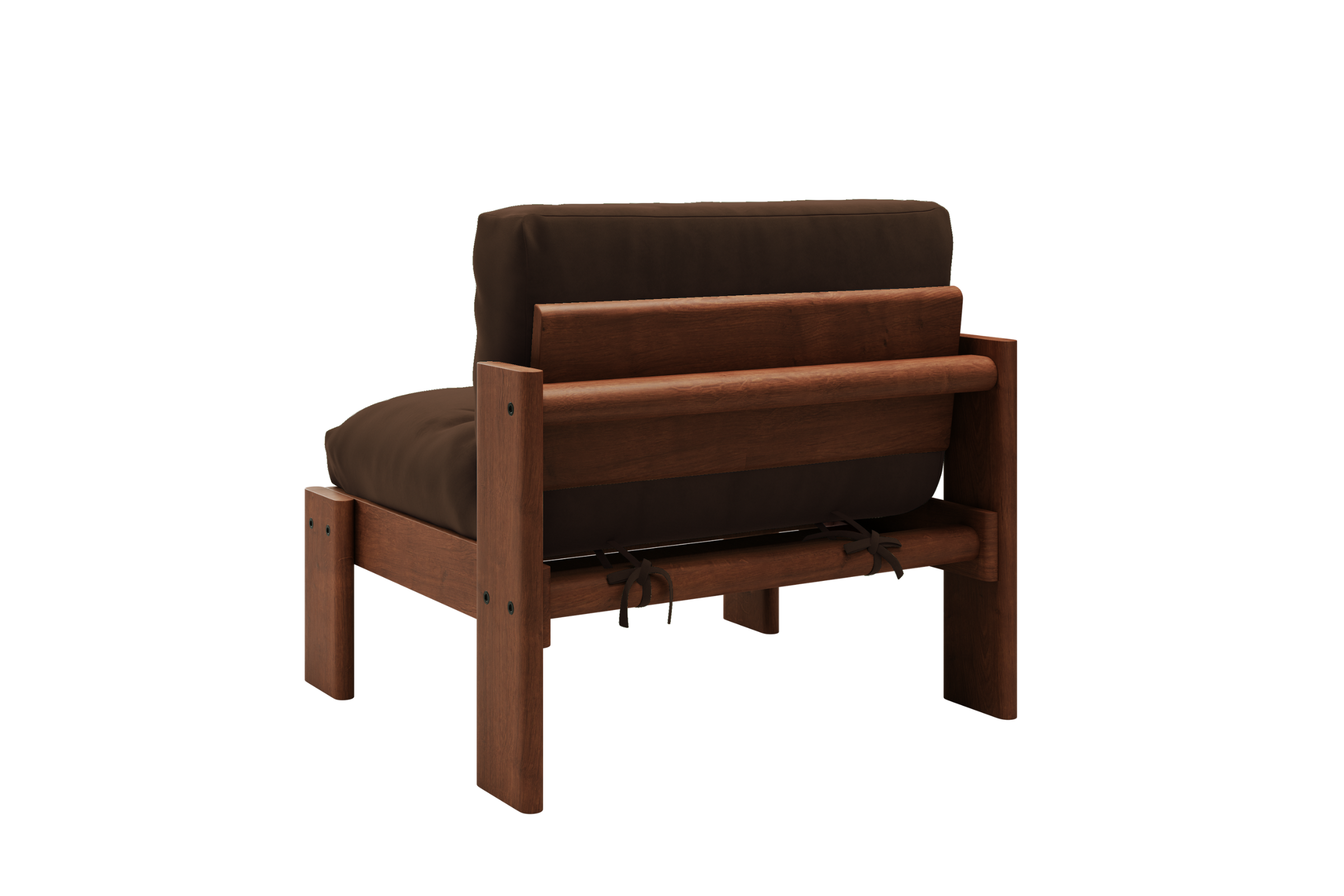 The Bacana Lounge Chair in Recycled Velvet