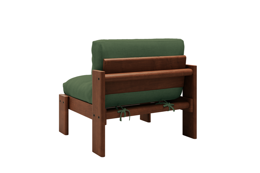 The Bacana Lounge Chair in Hemp