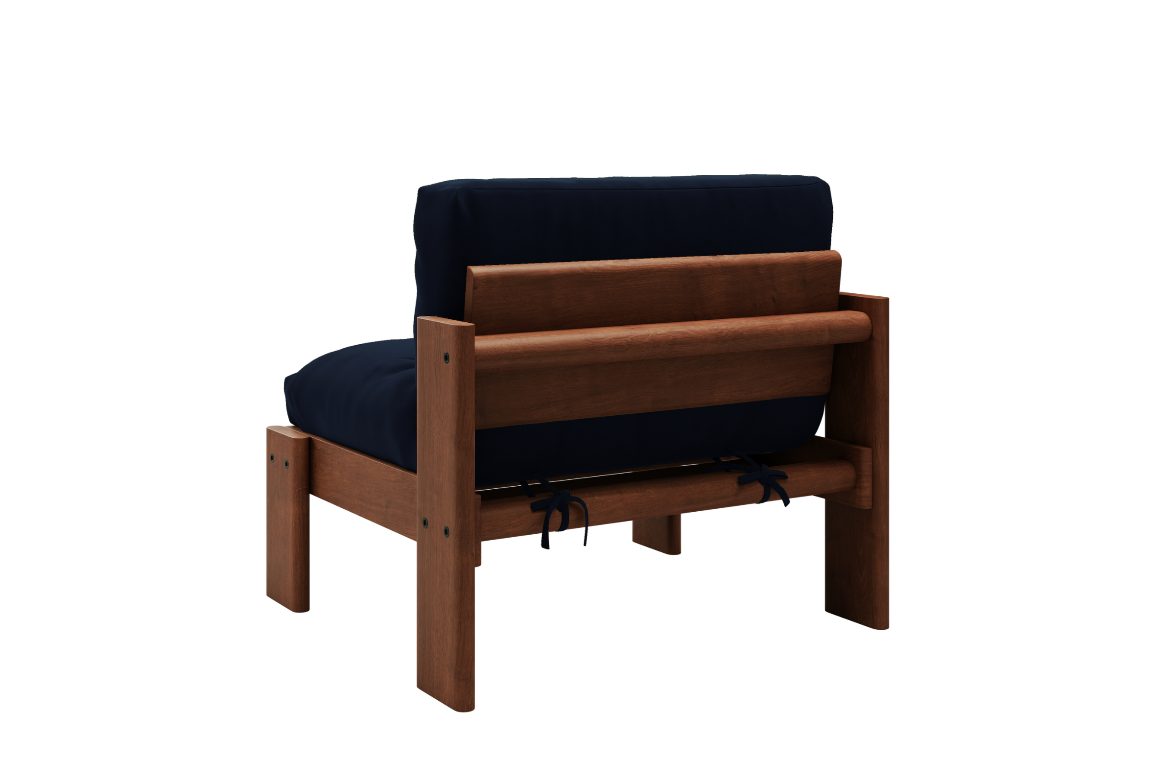 The Bacana Lounge Chair in Recycled Velvet