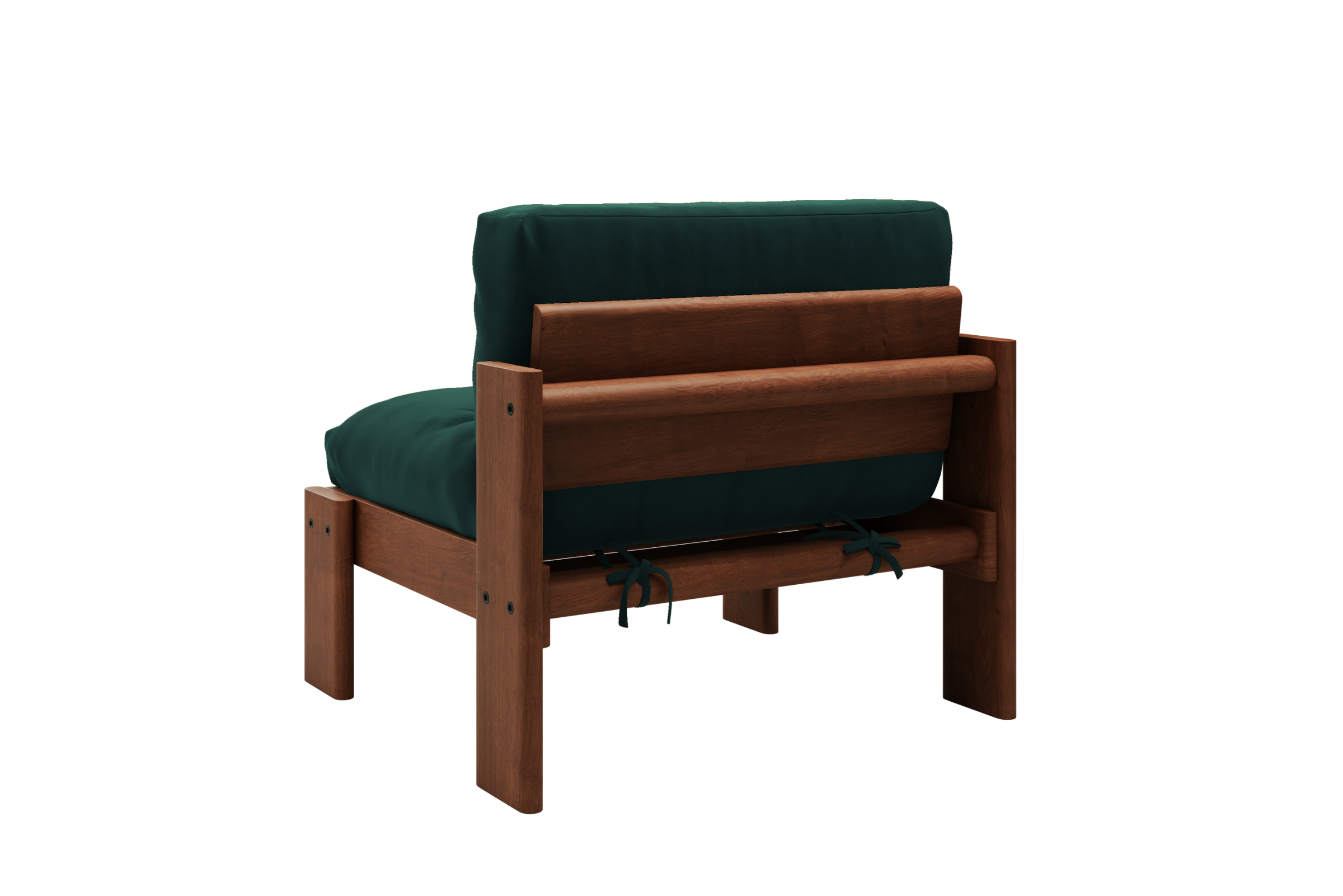 The Bacana Lounge Chair in Recycled Velvet