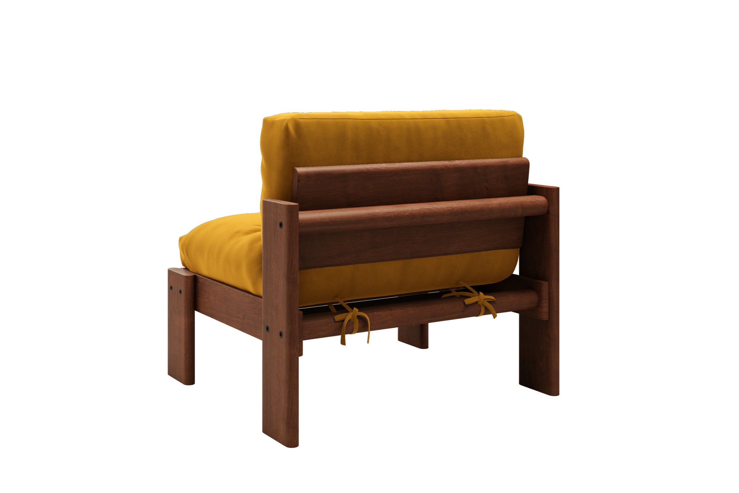 The Bacana Lounge Chair in Recycled Velvet