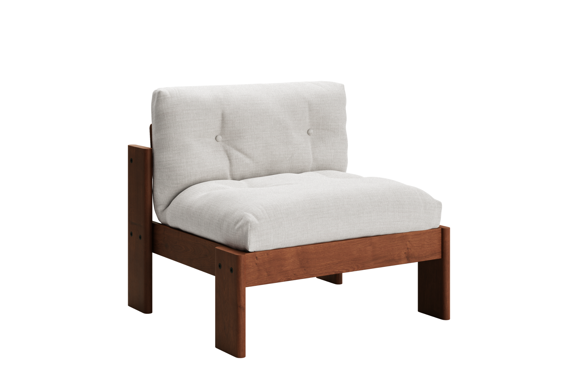 The Bacana Lounge Chair in Hemp
