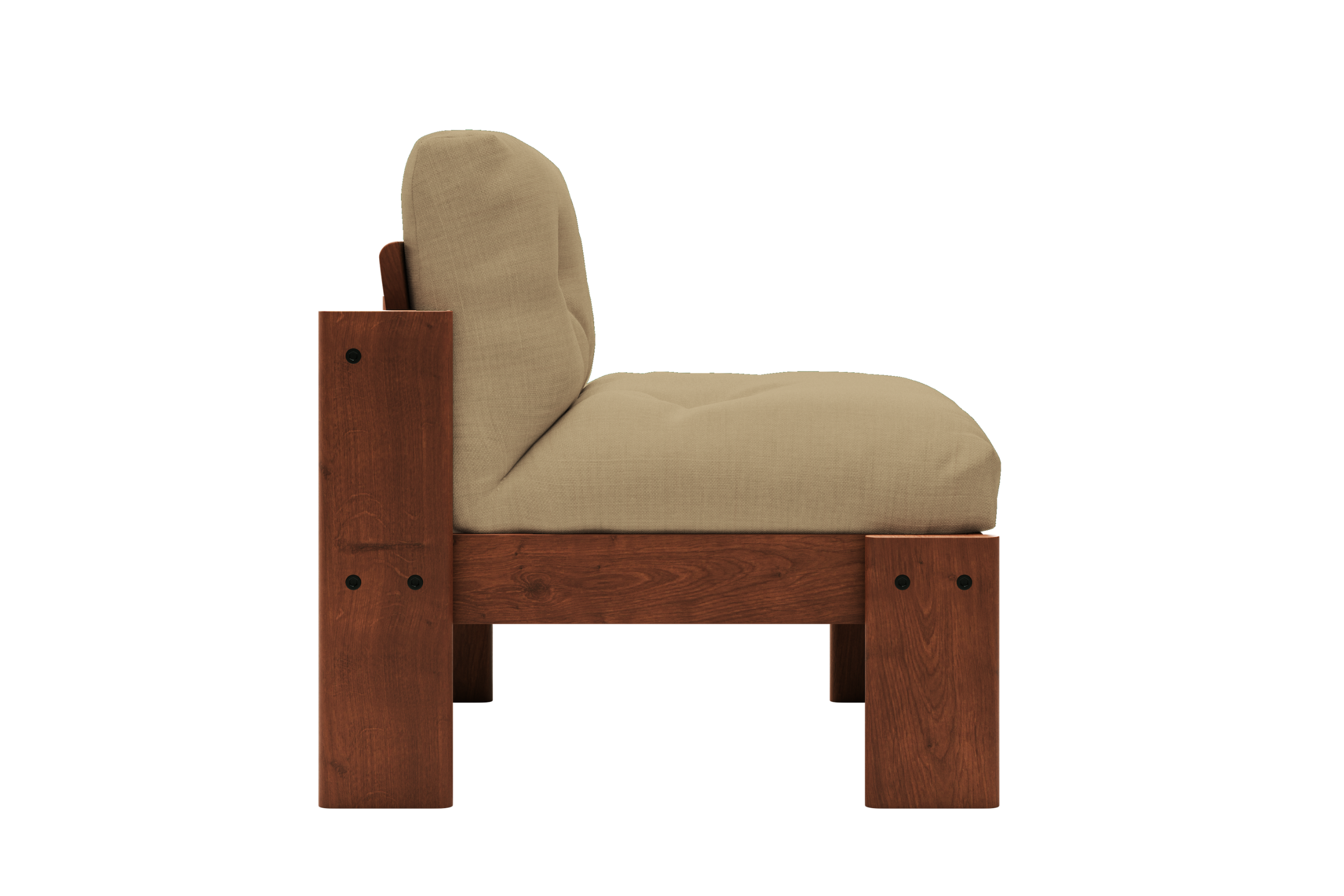 The Bacana Lounge Chair in Hemp