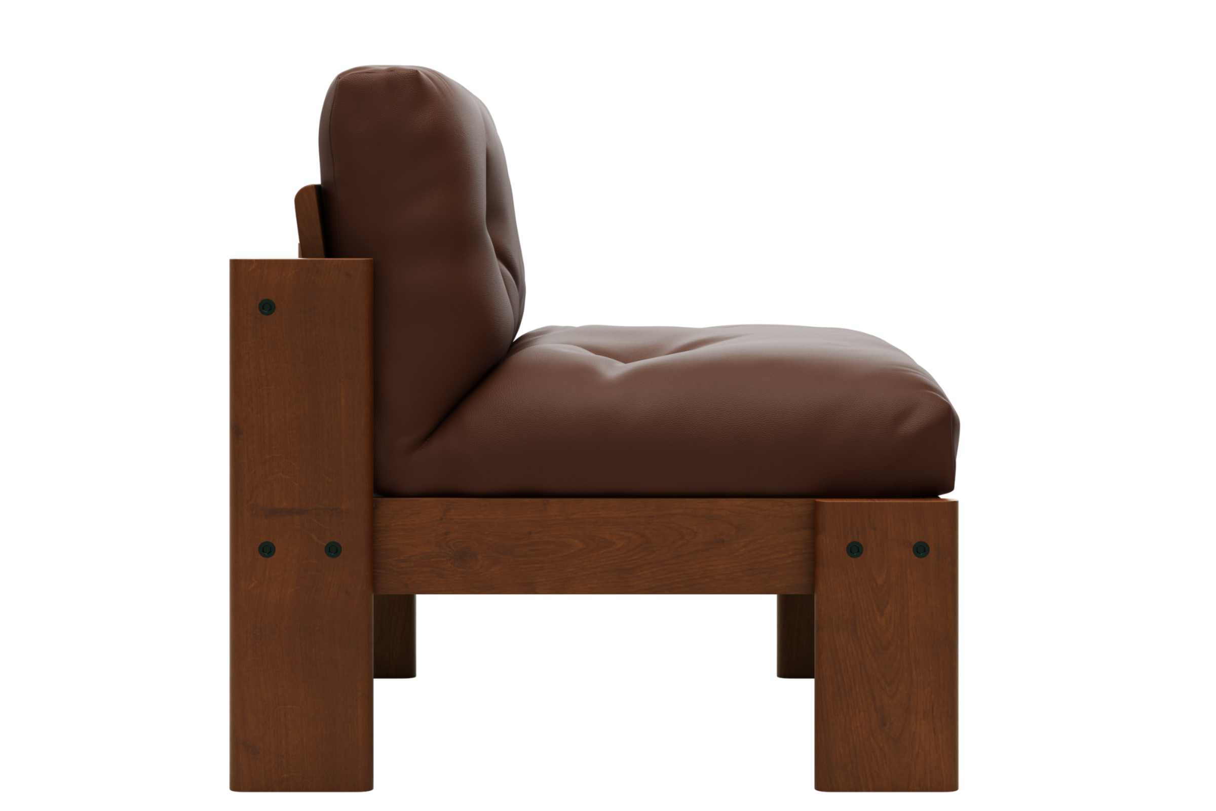 The Bacana Lounge Chair in Cactus Leather