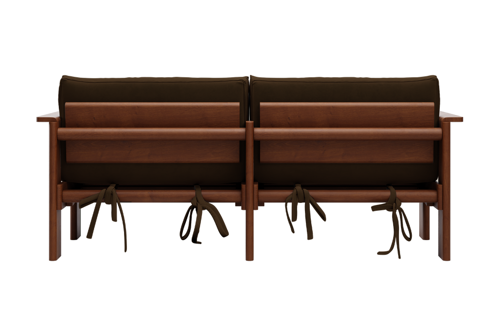 The Bacana Loveseat in Recycled Velvet
