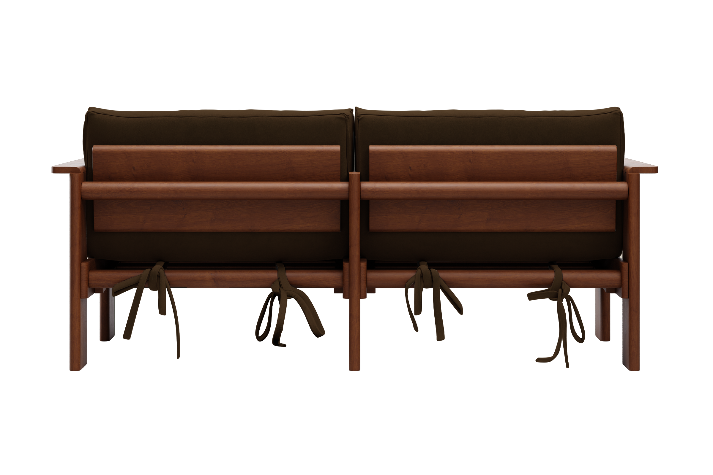 The Bacana Loveseat in Recycled Velvet