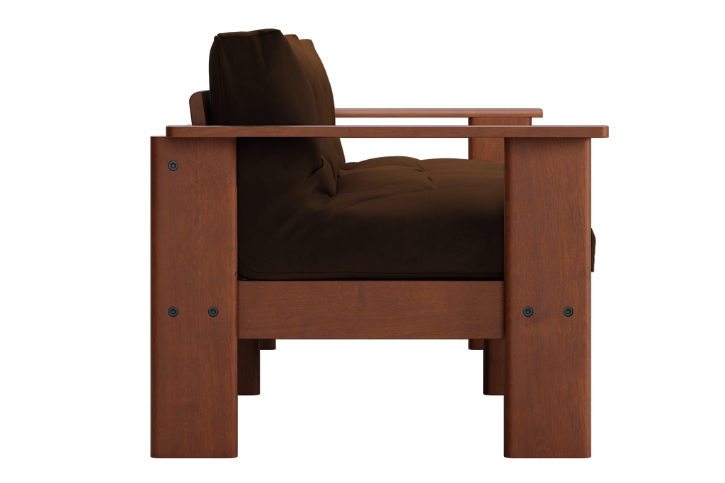 The Bacana Loveseat in Recycled Velvet
