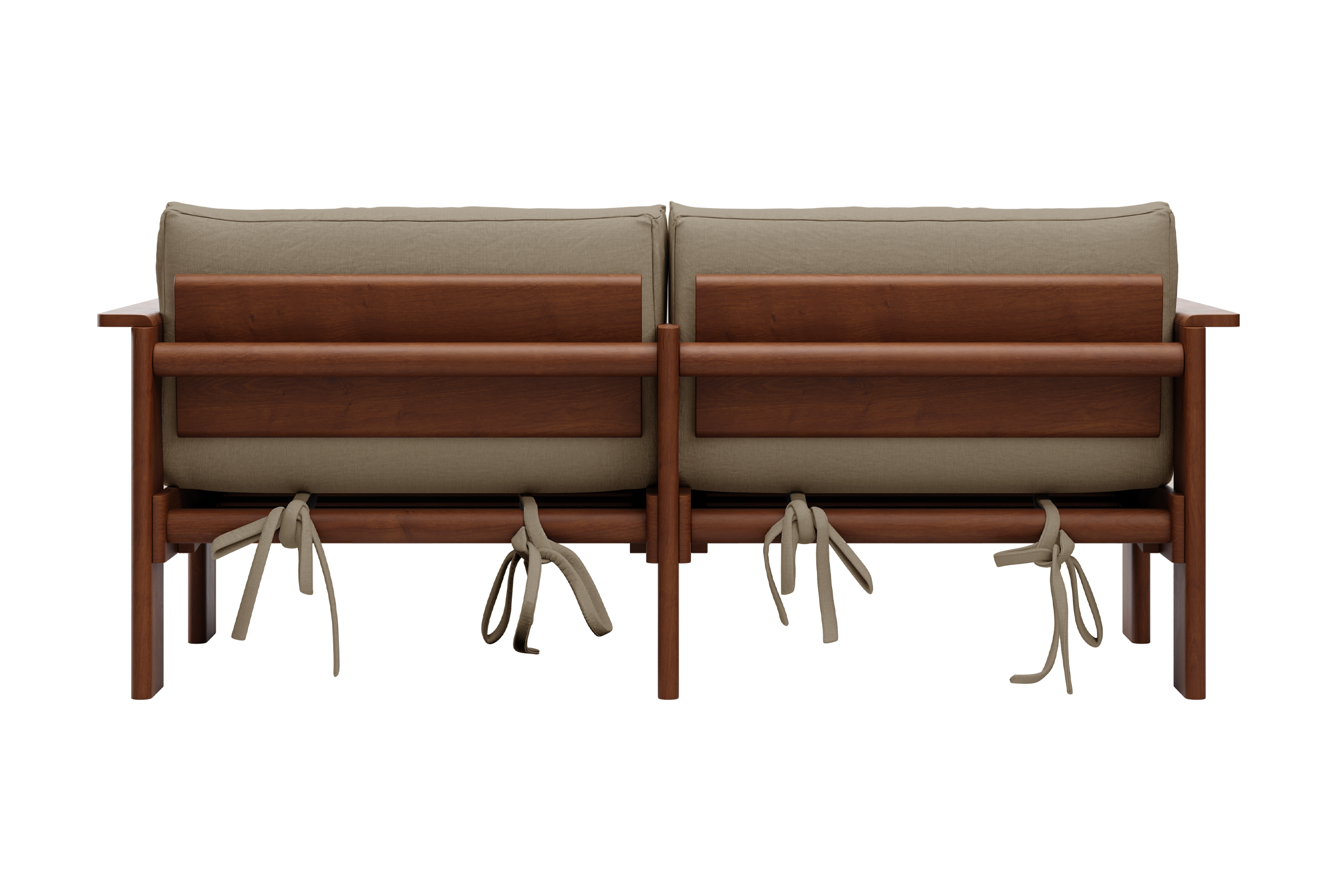 The Bacana Loveseat in Upcycled Poly