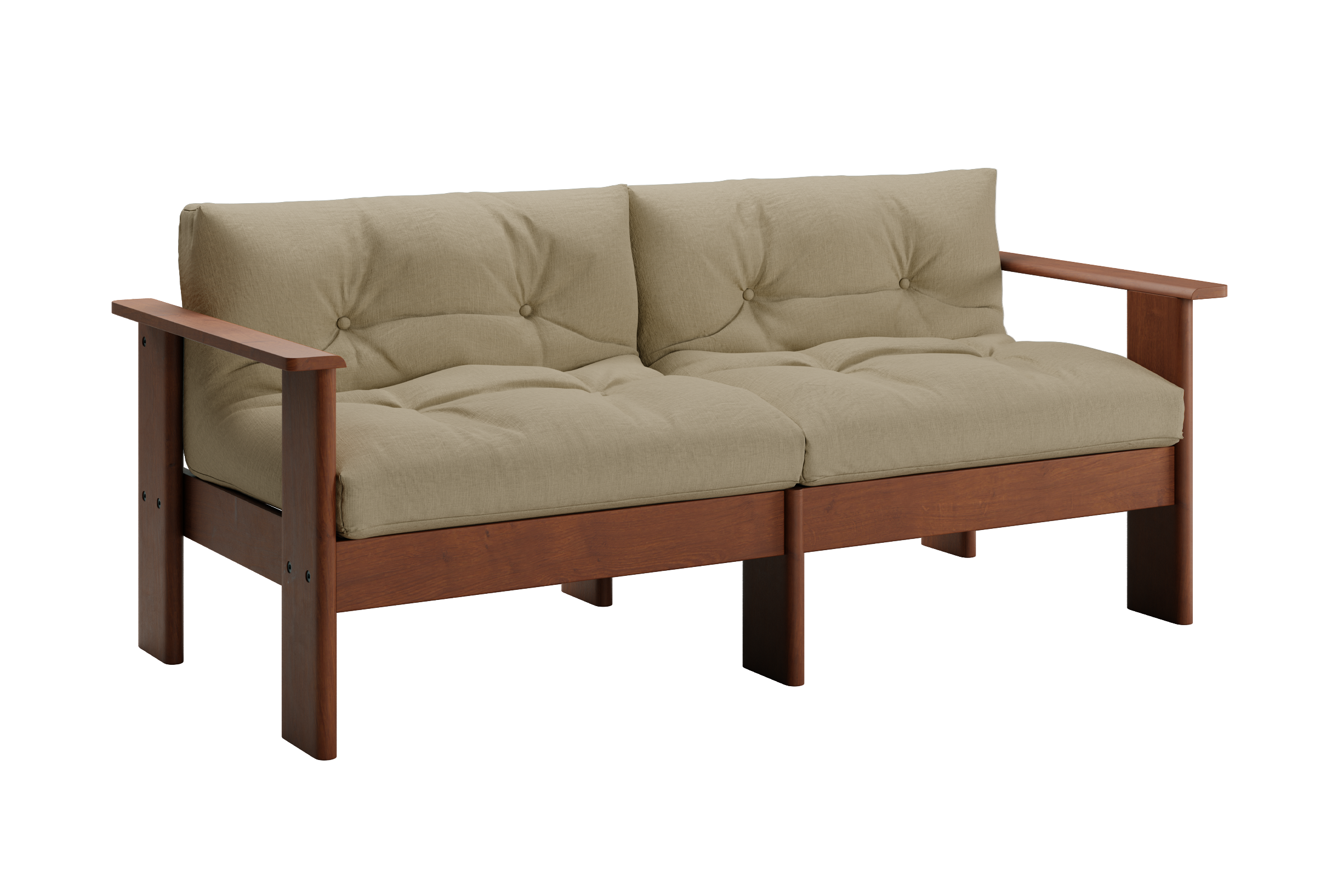 The Bacana Loveseat in Upcycled Poly