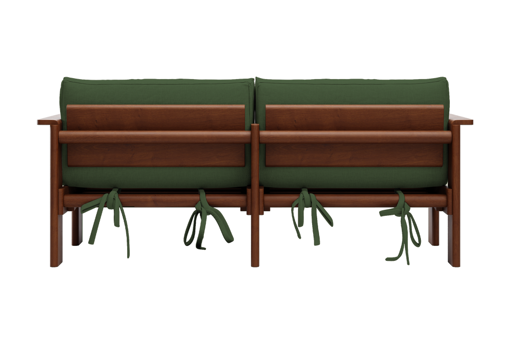 The Bacana Loveseat in Hemp