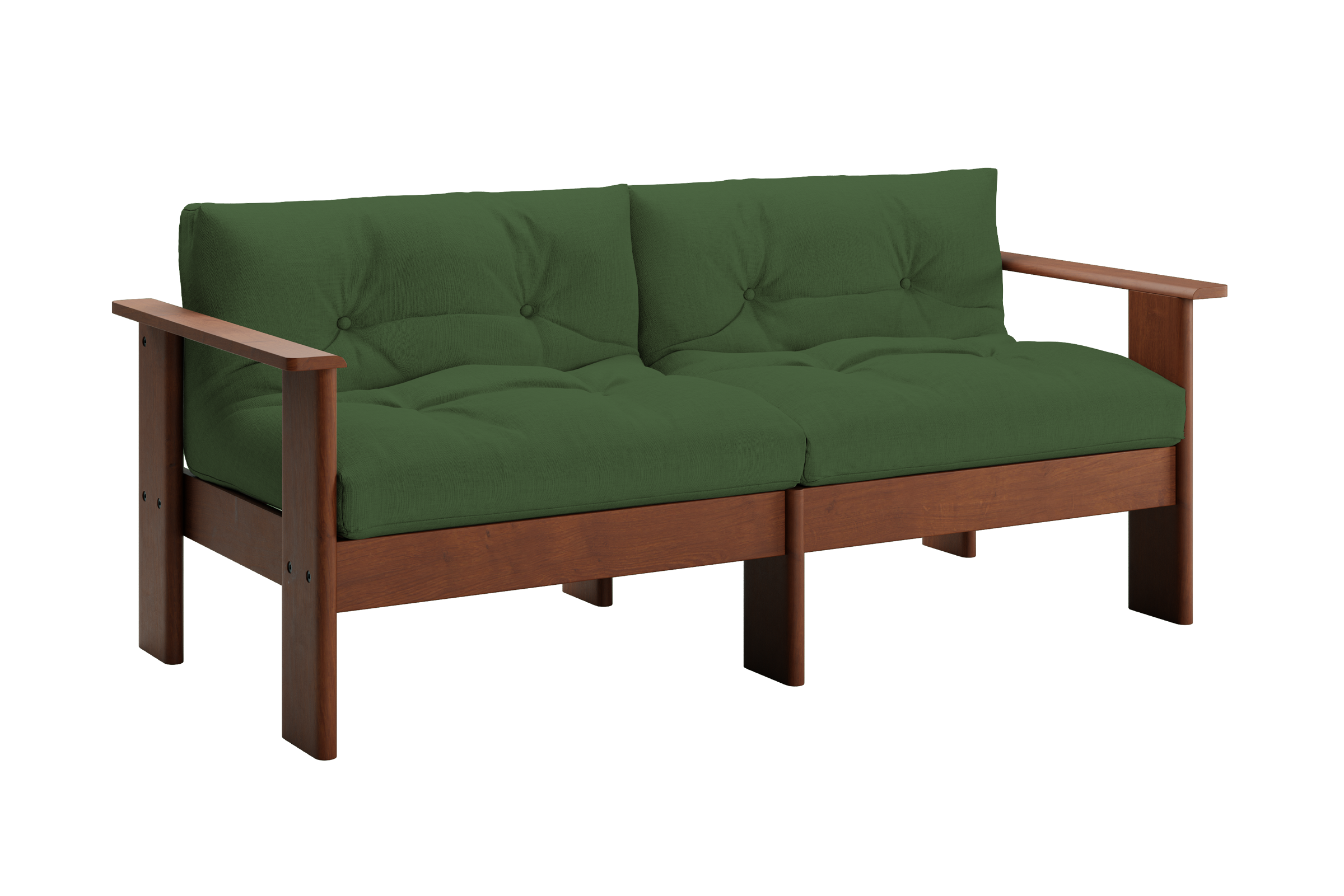 The Bacana Loveseat in Hemp