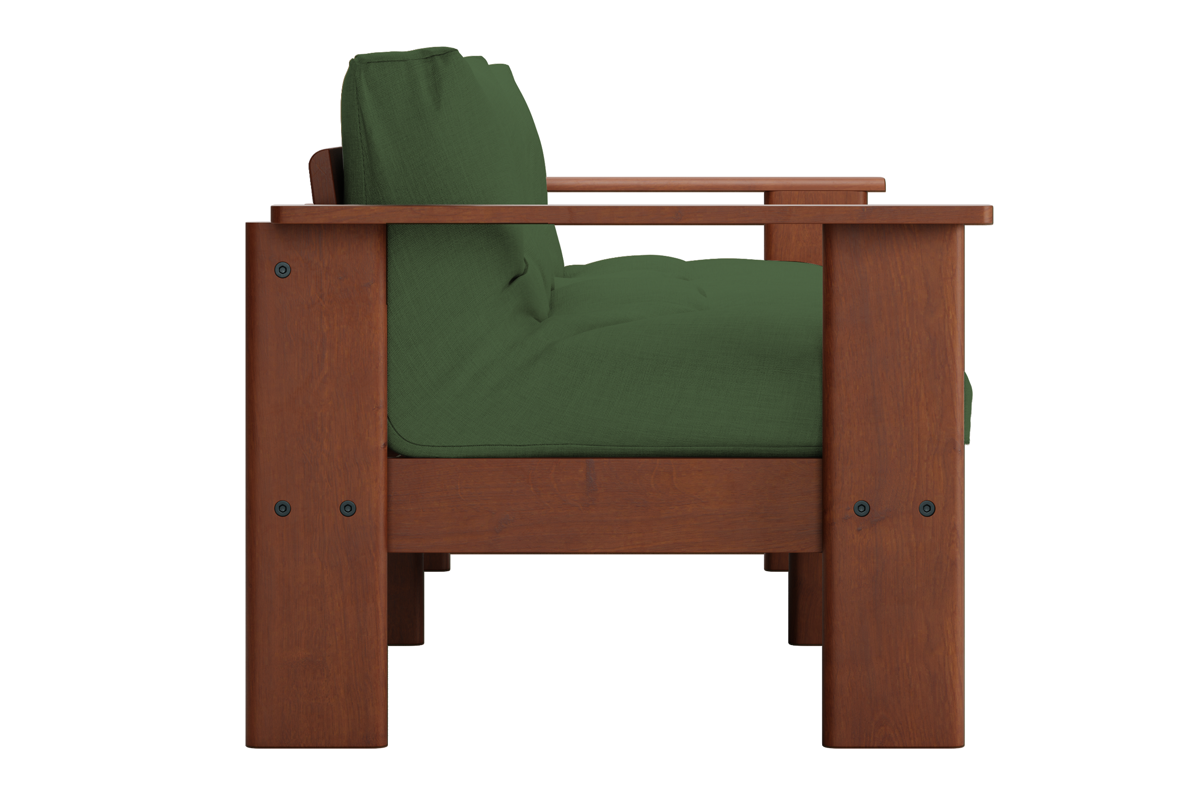 The Bacana Loveseat in Hemp