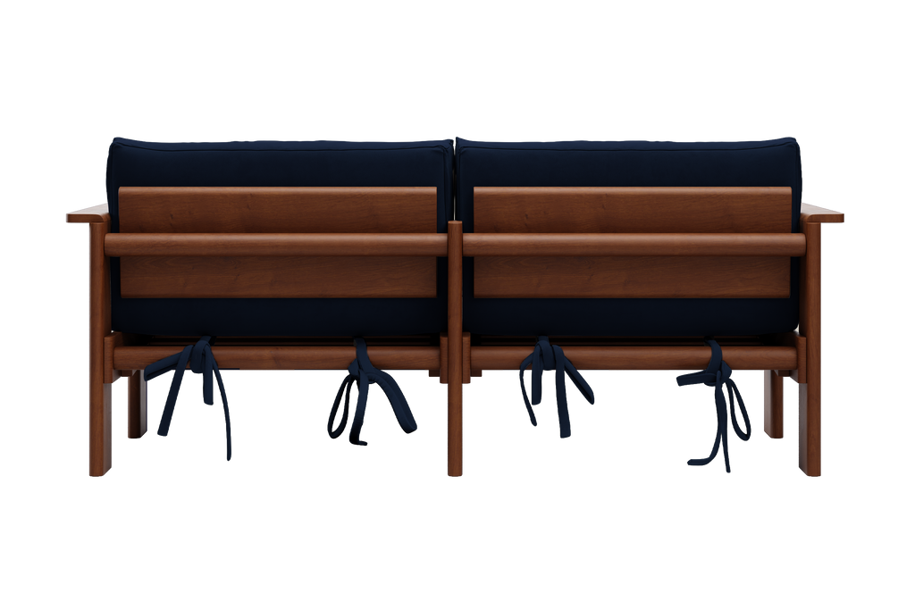 The Bacana Loveseat in Recycled Velvet