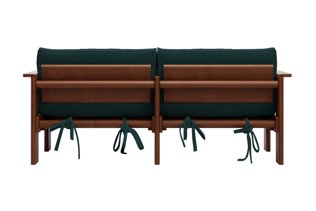 The Bacana Loveseat in Recycled Velvet