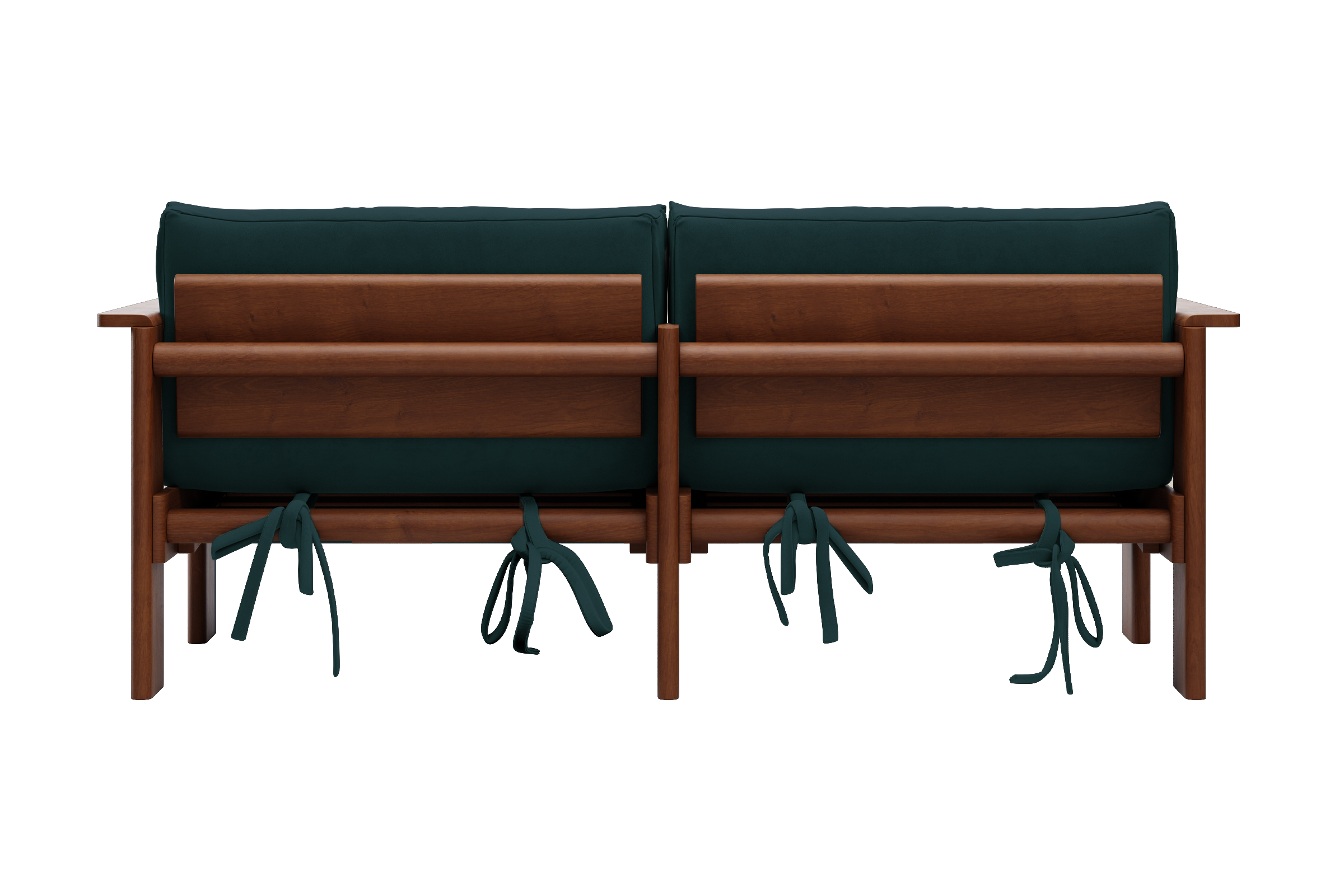 The Bacana Loveseat in Recycled Velvet