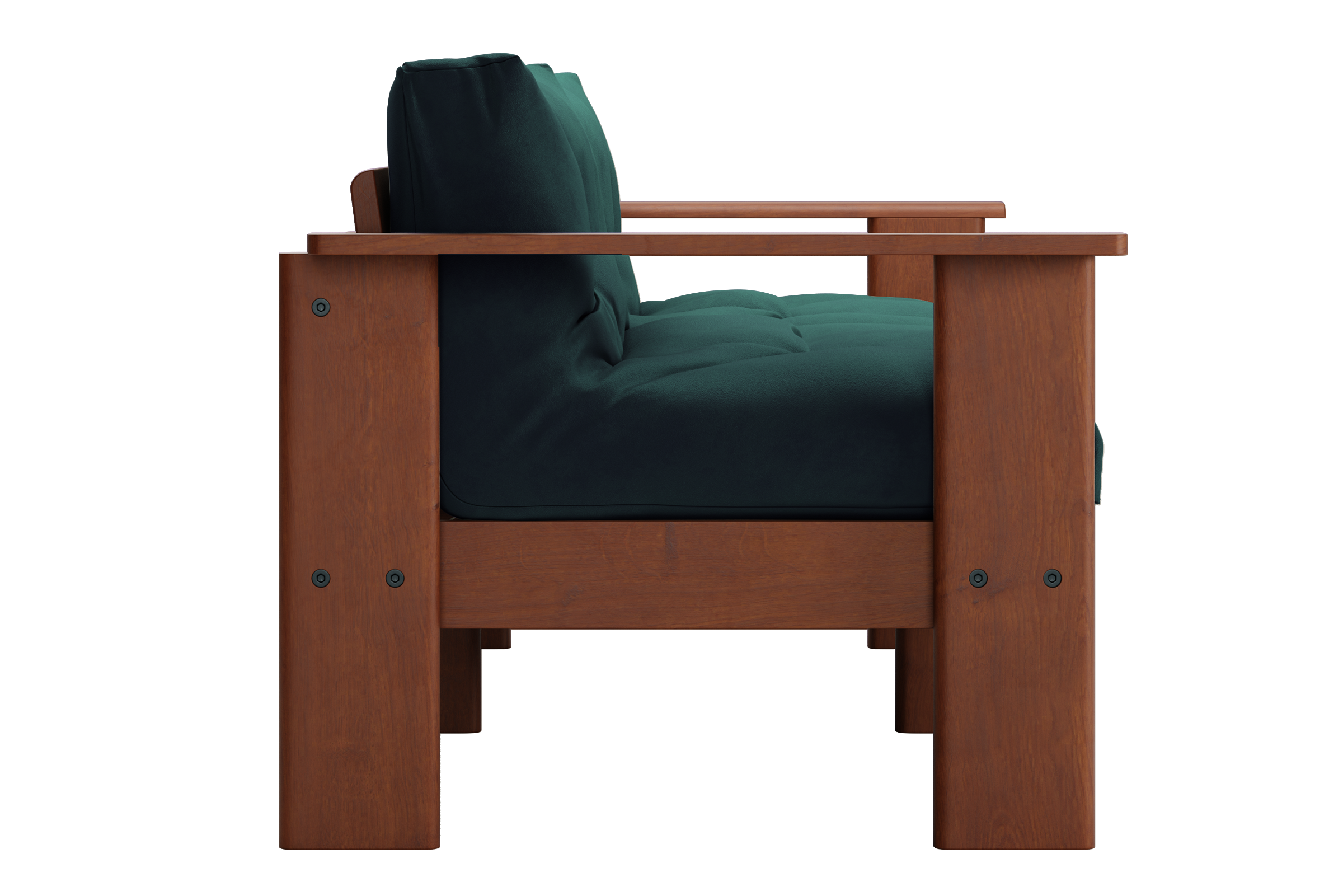 The Bacana Loveseat in Recycled Velvet