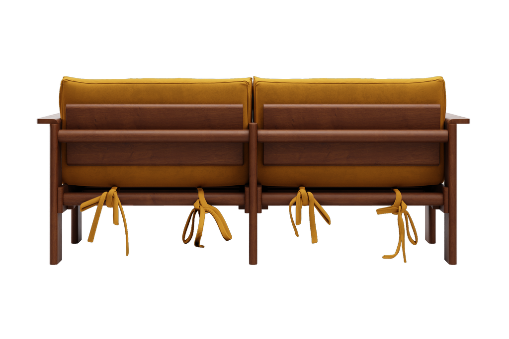The Bacana Loveseat in Recycled Velvet