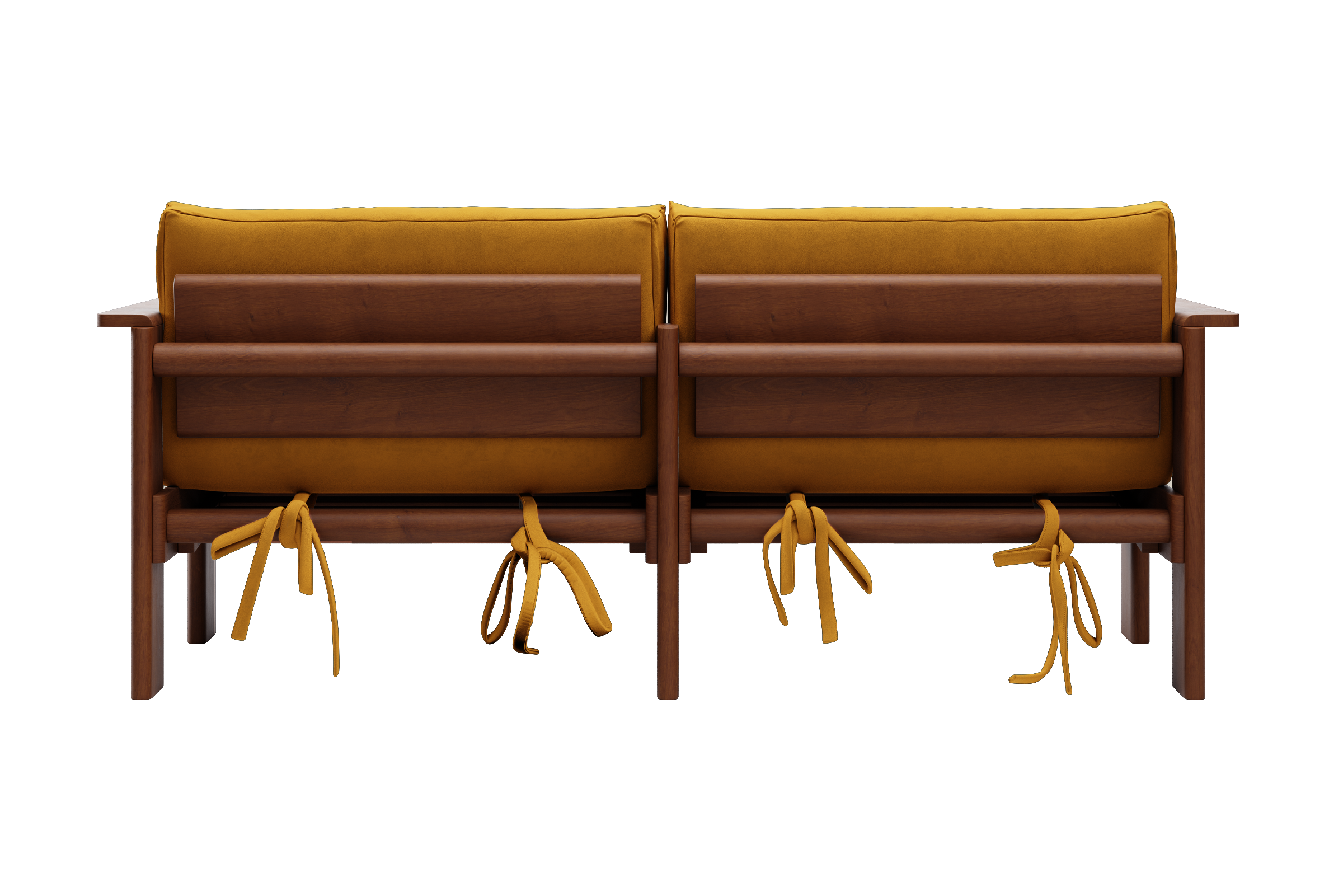 The Bacana Loveseat in Recycled Velvet