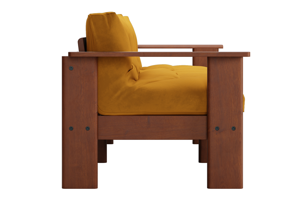 The Bacana Loveseat in Recycled Velvet