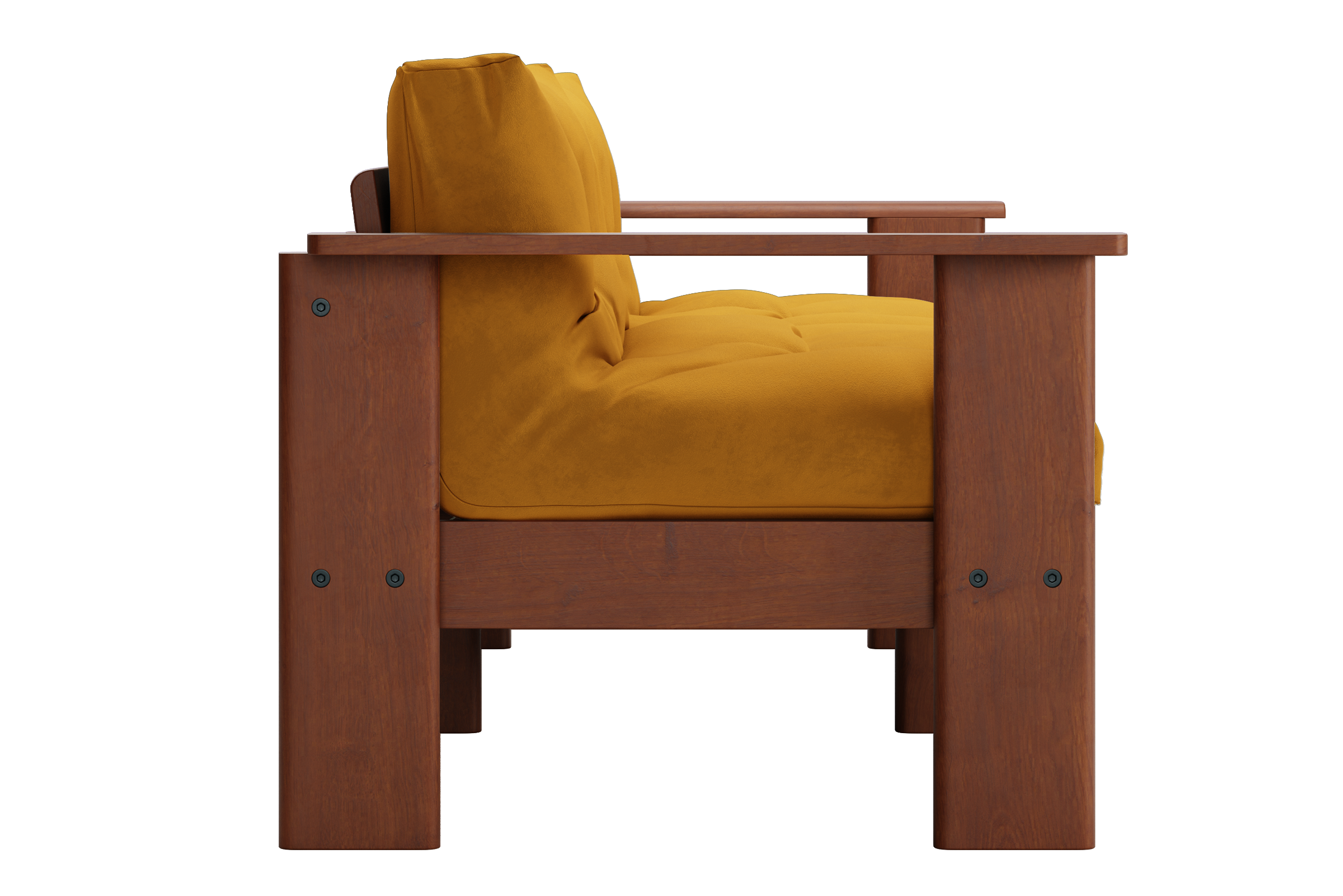 The Bacana Loveseat in Recycled Velvet