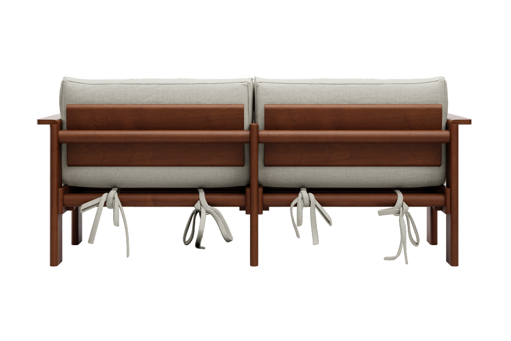 The Bacana Loveseat in Hemp