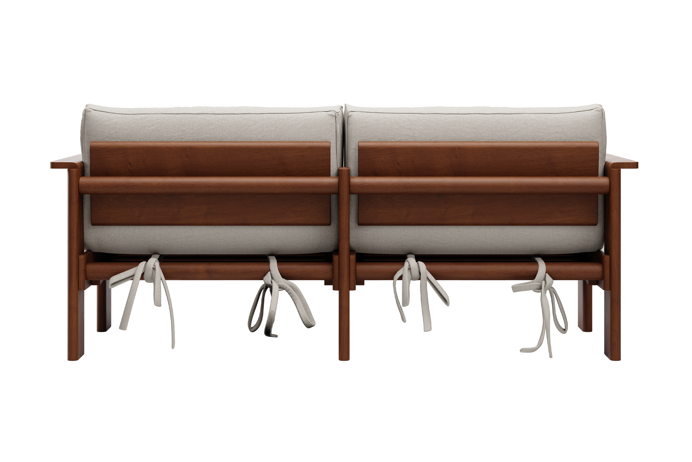 The Bacana Loveseat in Upcycled Poly