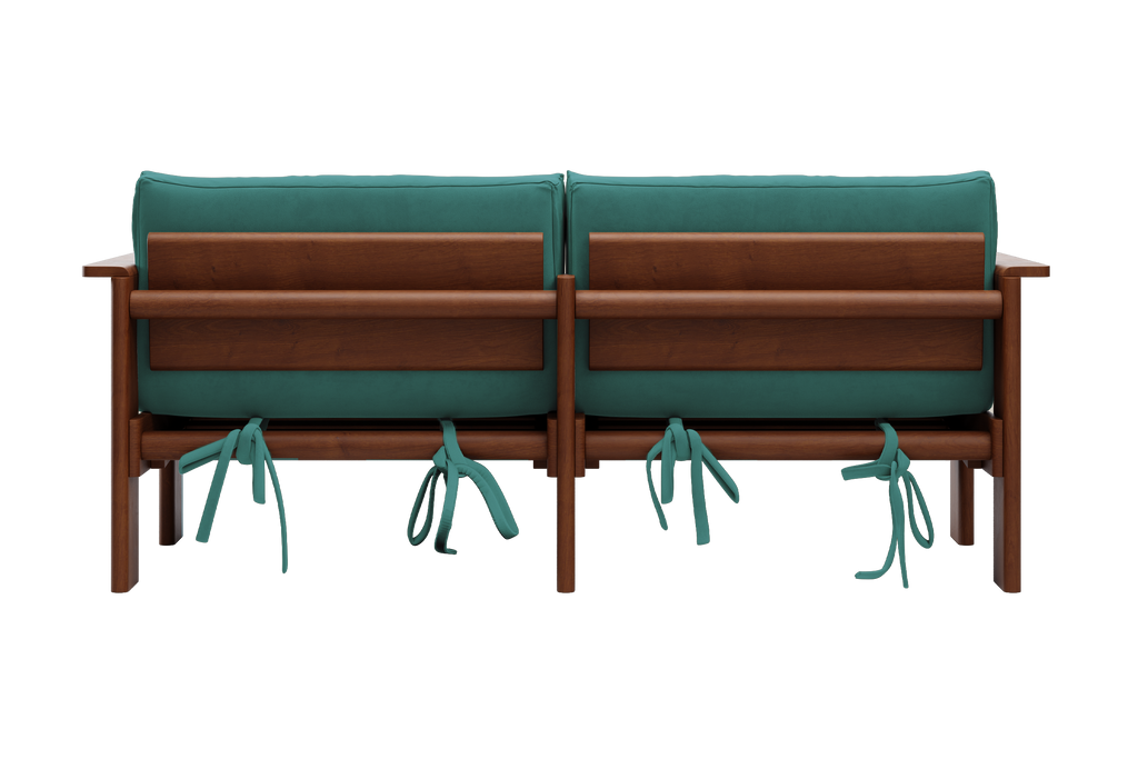 The Bacana Loveseat in Recycled Velvet