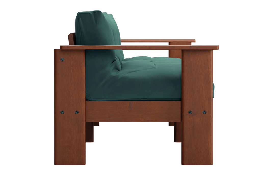 The Bacana Loveseat in Recycled Velvet